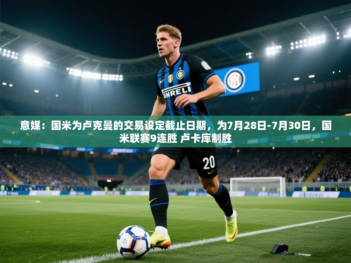 开云体育iOS安装教程-意媒:国米为卢克曼的交易设定截止日期,为7月28日-7月30日,国米联赛9连胜 卢卡库制胜 第2张